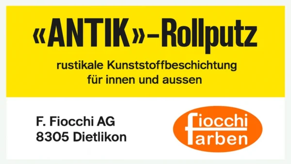 Antik-Rollputz Putzmasse