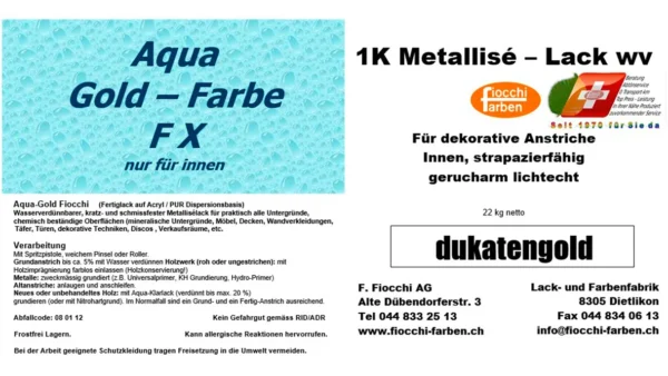 Aqua_Gold_FX Aqua-Gold FX Acryl - Lack