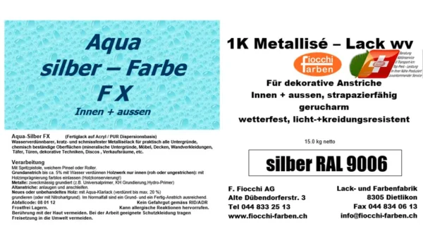 Aqua_Silver_FX Aqua-Silber FX Acryl-Lack