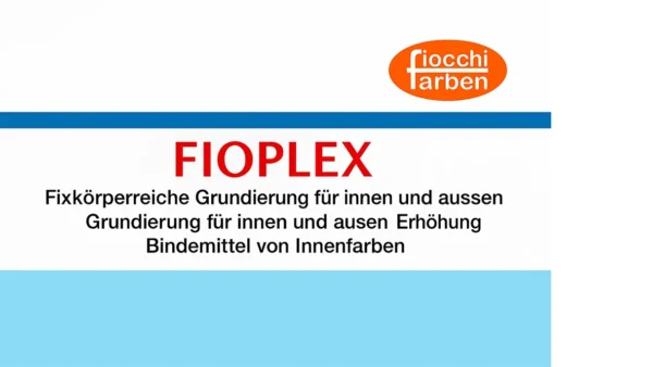Fioplex Grundierung und Glanzlack