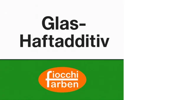 Glas-Haftadditiv Haftung