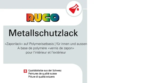 Metallschutzlack farblos