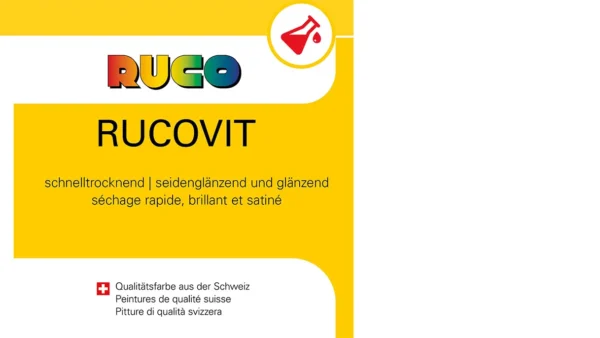 Rucovit-Kunstharz-Spritzlack